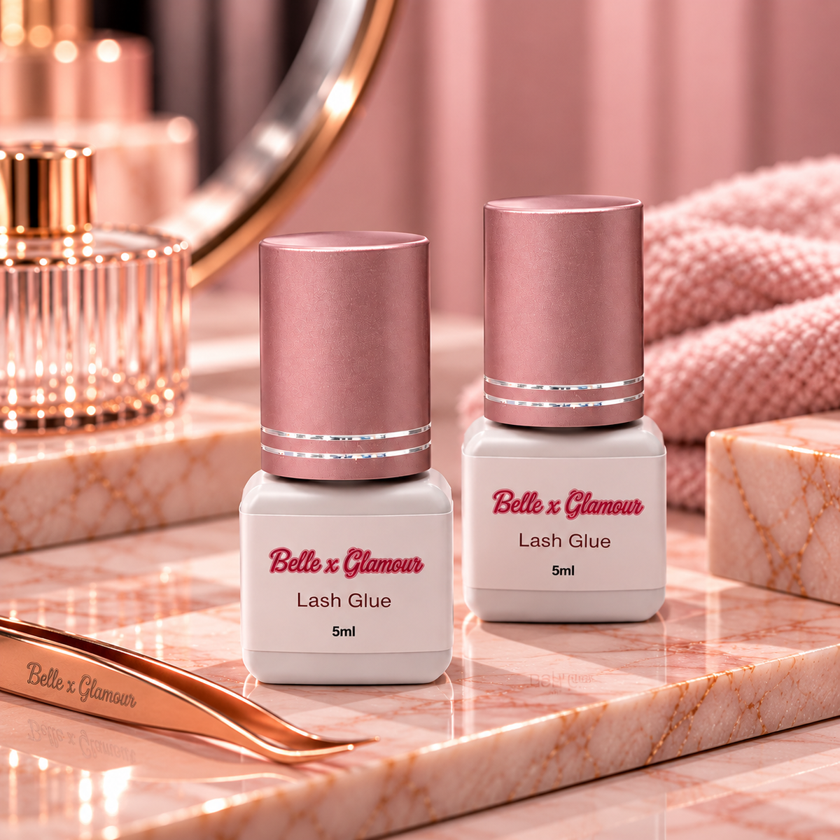 Duo Colle Extensions de Cils - 2 × 5ml